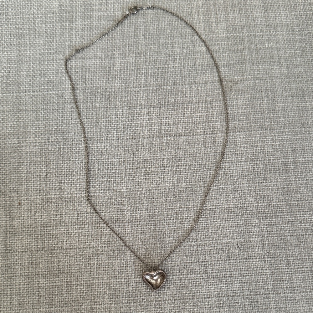 Tiffany & Co. Heart Necklace Elsa Peretti Sterling silver - Picture 2 of 4